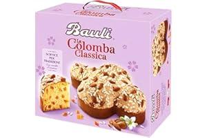 bauli Colomba con crocc Anti mandorle/Italiano de levadura de Pascua Tarta 750 gr.