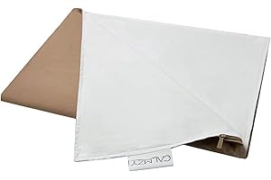 ‎CALMZY Calmzy Bettbezug für Gewichtsdecke 150x200cm - Bezug für Schwere Decke für erholsamen Schlaf & schnelles Einschlafen - Therapiedecke für Erwachsene – Weighted Blanket - Braun/Weiß