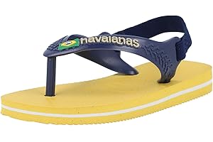 Havaianas Baby Brasil Logo II, Infradito Unisex-Bimbi 0-24