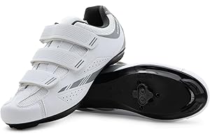 Tommaso Pista All Purpose Ready to Ride Indoor Cycling Shoes Women Bundle - Comfortable, Breathable Spin Shoes Women Indoor Cycling Cleats - Look Delta & SPD Compatible