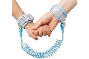 GYCAQAC Kinderleine,Mit Schlüssel Kinder Sicherheitsleine, 2M Anti-Verlorene Handgelenk Gürtel Leine für Kinder,Baby Kinder Safty Anti Lost Walking Kinderleine Handgelenk, für Reise Outdoor Spazieren