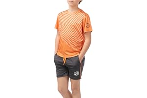ALPHADVENTURE Conjunto Deportivo Niño, Chándal, Camiseta Manga Corta y Pantalón Corto - De 6 hasta 14 años