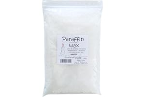 WAXIM Cire de paraffine pour bougies 950 g en perles Blanche, granulée, fabrication de bougies DIY, perles, artisanales.