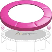 Copertura Protettiva Per Bordi Trampolino ULTRAPOWER SPORTS - Imbottita, Resistente UV, Per Diametri 244-427 Cm