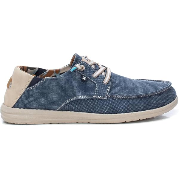Zapatos Casuales XTI Hombre - Color Navy | Material Vegano | Suela Antideslizante | Talla 40