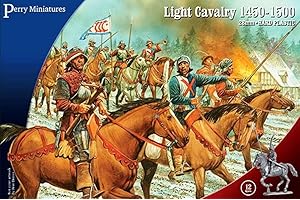 Perry Miniatures 28mm Light Cavalry 1450-1500 # WR60