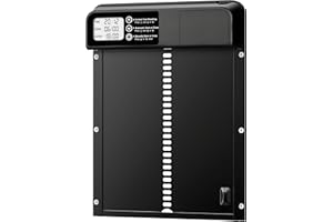 INNOLAND Sportello automatico per polli con modalità temporale, porta di pollo, schermo LCD programmabile, lembo elettrico automatico batteria con avviso di batteria scarica