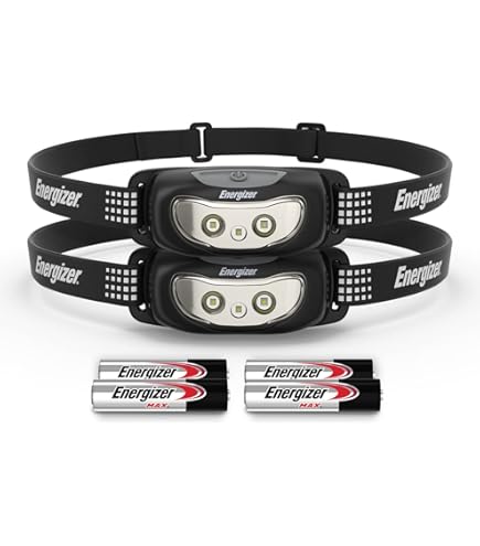 Energizer Lampe frontale, Vision Ultra HD rechargeable avec 400 lumens
