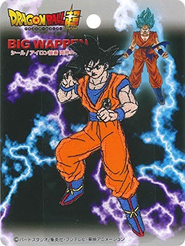 Dragon Ball Super Big Seal Patch Goku Seal / Iron Adhesion Two Use 015