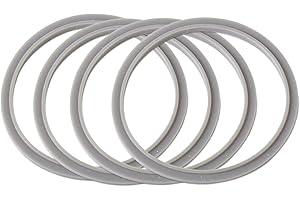 SMTHOME 4X Reemplazo del Sello de la Junta de Goma Gris para Nutri Bullet Nutribullet 900W Blender Labio