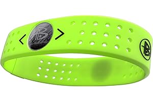 Power Balance L'originale braccialetto da polso originale, in gomma siliconica, per uomini e donne, sicuro, impermeabile, leggero, durevole