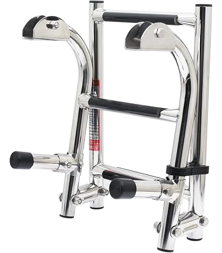 Scaletta pieghevole SOLID W2 Acciaio 3 gradini Bianco hjh OFFICE