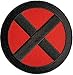 Produktbild X-MEN STORM Red/Black "X" 3.5" Logo Applique Costume cosplay Aufnäher Patch