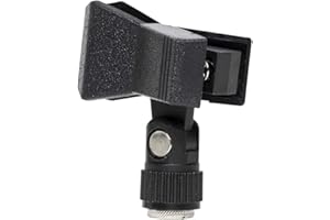 Stagg MH-1AH Support de micro à pince avec filetage en laiton de 5/8"