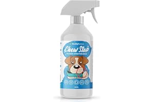 BUDDY'S BEST Anti Chew Spray for Puppies & Dogs | Dog Training Spray to Deter Chewing & Biting | Helps Protect Furniture, Shoes & Cords | Natural, Safe & Gentle Formula for Pets | 250ml