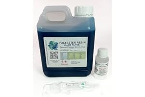 Swindon Composite Supplies : Fibreglass Resin Polyester Value - GRP, Roofing, Ponds, Laminating by Swindon Composite Supplies (1.0, Kilograms)