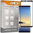 ELECTRÓNICA REY Pellicola salvaschermo 3D per Samsung Galaxy Note 8 / NOTE8, Nero, Vetro temperato, Copertura Completa, Pelli
