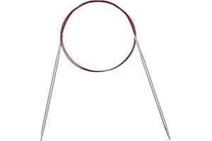 Coopay Rundstricknadeln 100 cm, 4,0 mm Stricknadeln Rundstricknadel Edelstahl Rundstricknadeln mit Flexibel Kabel, Robust Rund Stricknadeln für Decken Stricken & Große Projekte