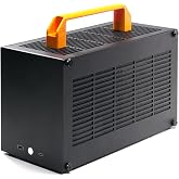 SGPC K49-BL Mini ITX Case - 8.3L Small Form Factor, supports GPU up to 300mm, CPU Cooler up to 69mm, SFX PSU, USB 3.0 and Typ