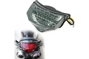 Fast Pro - Fanale posteriore con luci a LED, con luce di stop e indicatori di direzione, per Yamaha YZF-FZ6 600 2004-2009