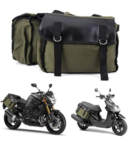 Saddlebag Bag Throw Over Panniers Pair Motorbike Motorcycle | UK - View #2