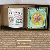 frases mr wonderful hermanas Kit compuesto por taza y medalla