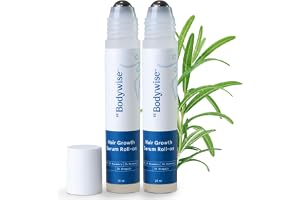 Be Bodywise Redensyl 3 % hårväxtserum (Roll On) med 2 % anagain tjockare och starkare hår förhindrar håravfall och stimulerar hårsäckar för alla typer