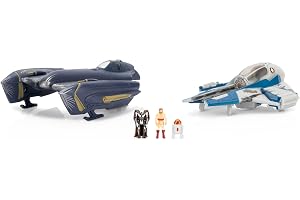 Star Wars Micro Galaxy Squadron SWJ0455 – Battle Pack | Obi-Wan Kenobi vs. General Grievous Battle Pack - 12,5 cm Belbullab-2