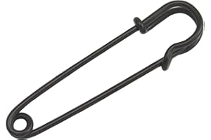 Wuuycoky Black Safety Pin Safety Blanket Pin Sizes Optional