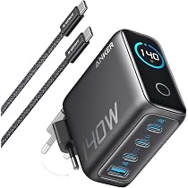 Anker 25000mAh 165W Power Bank for Laptops | 3 USB-C Ports for