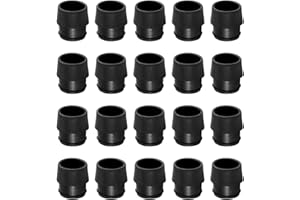 UPTON 20 Pcs Golf Ferrules Soft Silicone Golf Ferrules for G410 G425 Shaft Sleeve Adapter Tip 0.335 0.350