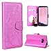 Produktbild ZCRO Hülle für Samsung Galaxy S8, Handyhülle für Samsung Galaxy S8 Schutzhülle für Samsung Galaxy S8 Hülle Case Leder Cover mit Spiegel Handytasche Magnet Tasche für Samsung Galaxy S8 (Rosa)