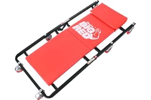 KASTOR Chariot de mécanicien rembourré de garage de grimpeur de roulement