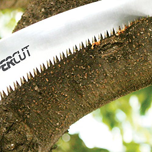 Bio Green SCS300 Super Cut Handsäge, 300 mm Schnittlänge gerade mit Schutzhülle und Gürtelschlaufe - 3