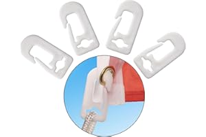 PHENO FLAGS Karabiner-Flaggenhaken 10er Set - einfache Befestigung am Fahnenmast - 10 Karabinerhaken für Fahnen jeder Art