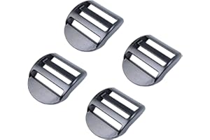 Baikeen Adjustable Lock Ladder Adjuster - 20mm, 25mm, 32mm, 38mm, 50mm Plastic Ladderlock Slider Buckle for Backpack, Webbing, Straps, Bags