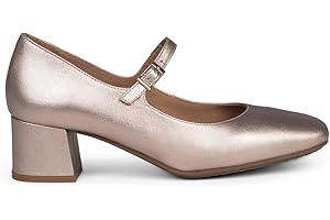 miMaO. Zapatos de Piel con Pulsera. Merceditas de tacón para Mujer. Hechos en España