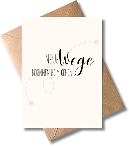 Motivationskarte Mit Umschlag - Positive Gedanken Karte "Keep Keeping It Positive" In DIN A6