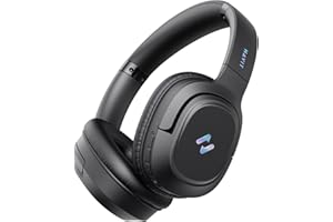 havit Active Noise Cancelling Headphones, Wireless Over Ear Bluetooth Headphones with 60ms Low Latency Game Mode, 50H Playtime, Foldable Overhead Headphones with Deep Bass, Bluetooth 5.4, App Control