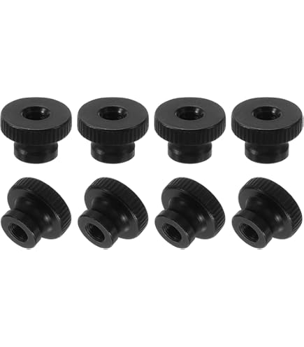 Gerändelte Daumenmuttern M3 - 20 Stück Verzinkt Für 3D-Drucker