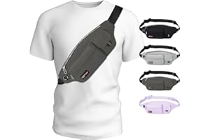 MAXTOP Sac Banane de Sport Homme Femme Ceinture de Course Ceinture Running Support de téléphone pour Yoga Gym Voyage Jogging entraînement Fitness Exercice,Promenade du Chien,Cadeau pour Coureur