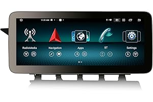 GONFEN 12,3" IPS ekran dotykowy 8-rdzeniowy Android 13.0 DAB+ radio samochodowe do Mercedes-Benz GLK klasa X204 (2009-2012) NTG 4.0 GPS nawigacja 8 GB + 128 GB CarPlay Android Auto WiFi Bluetooth 5.0