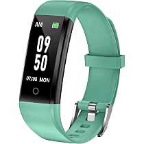 UPFIT Montre Podomètre - Ecran LCD Noir - Compte Pas, Distance, Calories - Bracelet Silicone - Fitness Et Running
