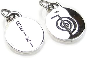 Maldon Jewellery REIKI sterling silver charm pendant .925 x 1 Healing and life force charms
