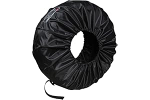 Avutrel 13-18 Inch Tyre Cover(1 pcs) – Waterproof Dustproof Single Pack, Spare Tire Storage Cover for Cars, Caravan Tyre Protector, Seasonal Tire Storage & Garage Use