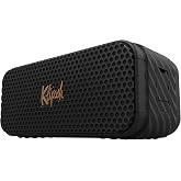 Klipsch Nashville Taşınabilir Bluetooth Hoparl&ouml;r, 360 derece ses, IP67 toz ve su ge&ccedil;irmezlik derecesi i&ccedil;in 2,25 in&ccedil; tam aralı