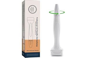 SONGYEA Derma Stamp, Microneedling, Professioneller Microneedling Stamp mit 140 Einzelnen Echten Titan Mikronadeln für Haar, Bartwuchs, Gesicht, Körper (Premium Edition)
