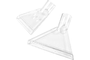 TUNDWHITE 2 Pièces Embout Buse Aspirateur Eau,TêTe Pivotante Aspirateur,Suceur Injecteur Extracteur, Buse Aspirateur Eau,Multipurpose Suceur Aspirateur,Buses de Nettoyeur de Tapis, Aspirateur Buse de Sol