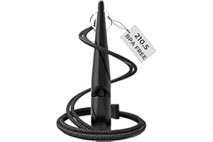 BAGARI STORE Bagari Dog whistle with Strap Lanyard - Dog Whistles for Recall - High Pitch Plastic Whistle Ideal for Dog Training - No 210.5 for Puppy Training (Black)