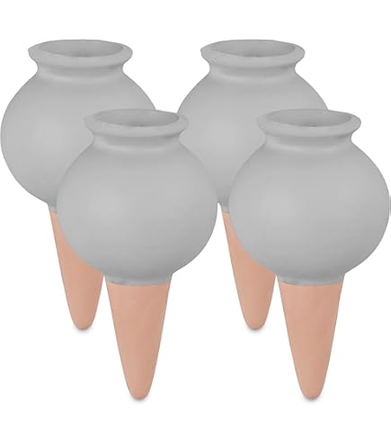 6 stuks irrigatieballen voor planten, klei, voor de vakantie